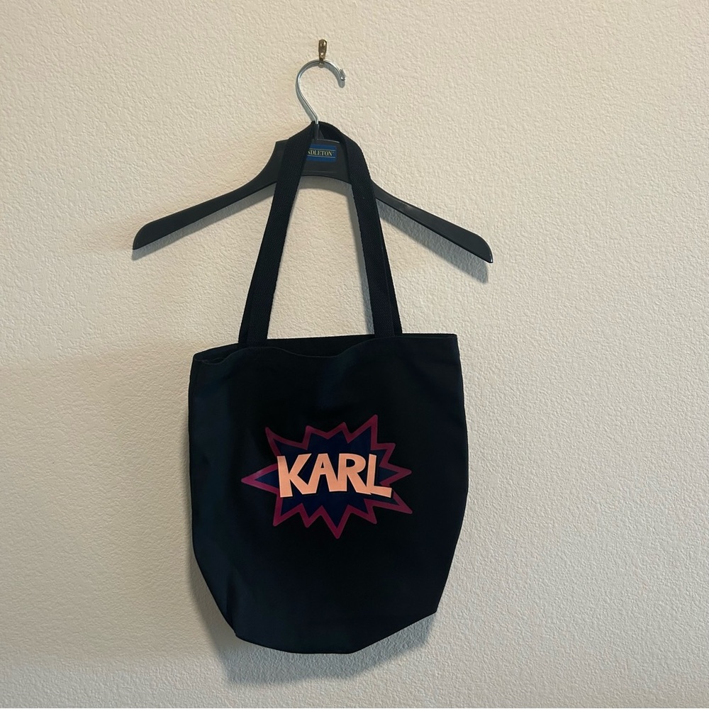 Karl Lagerfeld logo tote bag